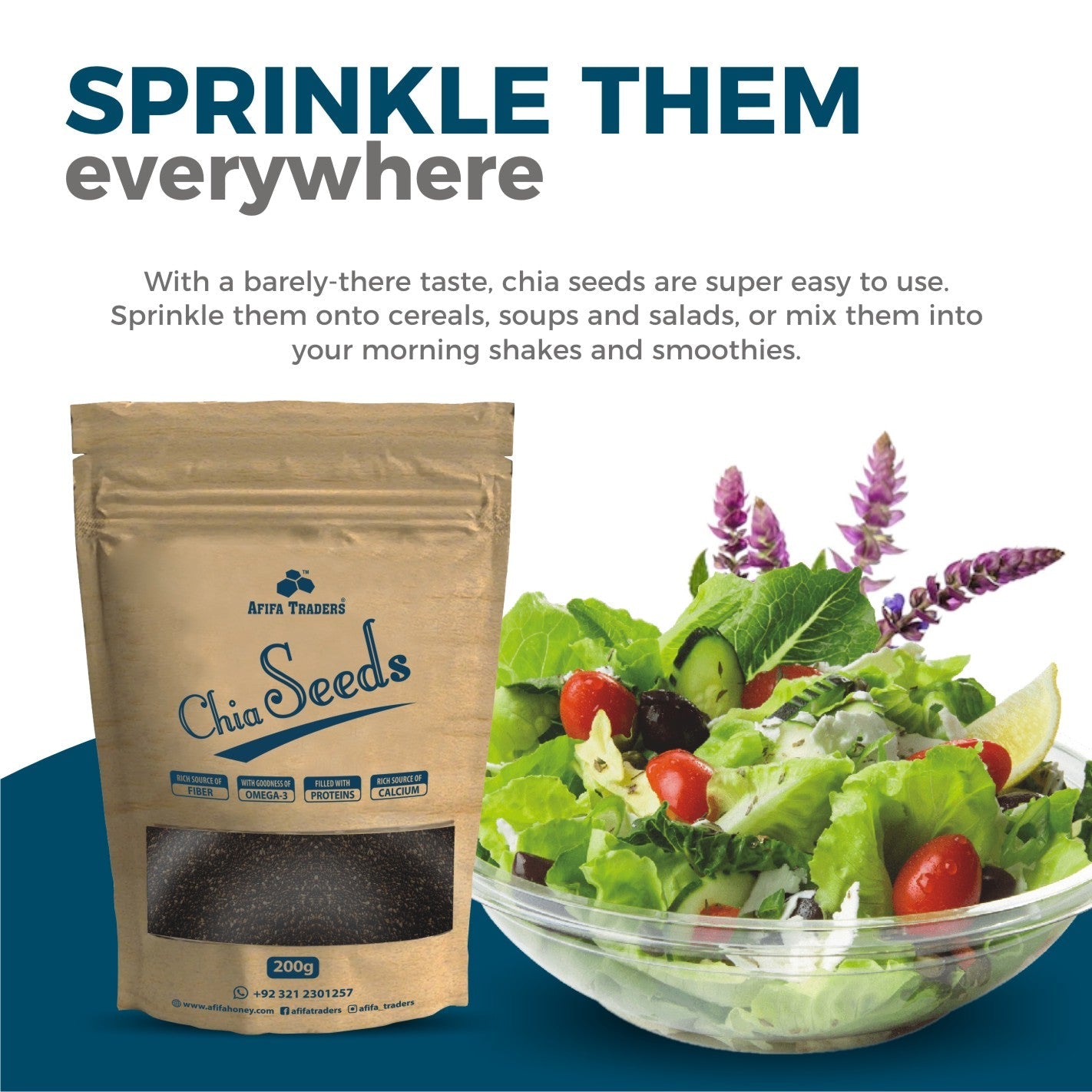 Chia Seeds - Afifa Honey