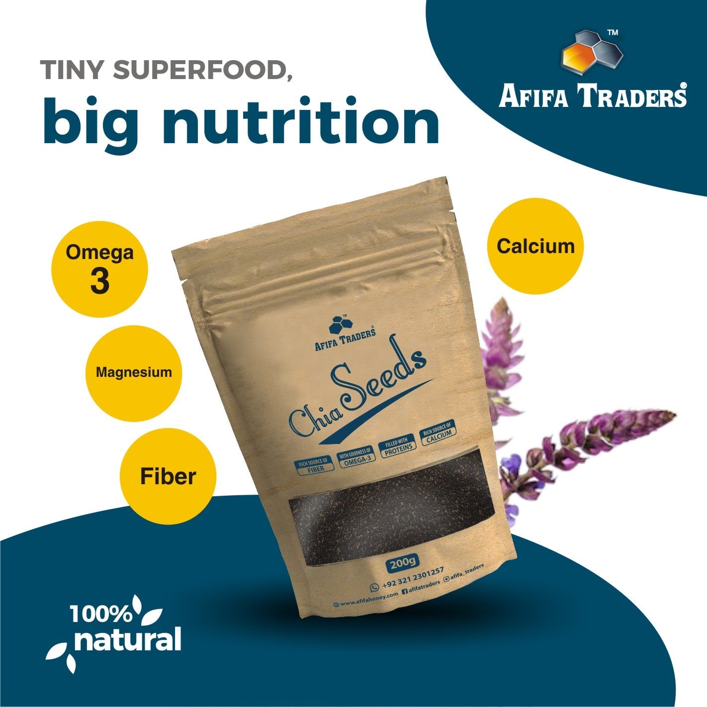 Chia Seeds - Afifa Honey