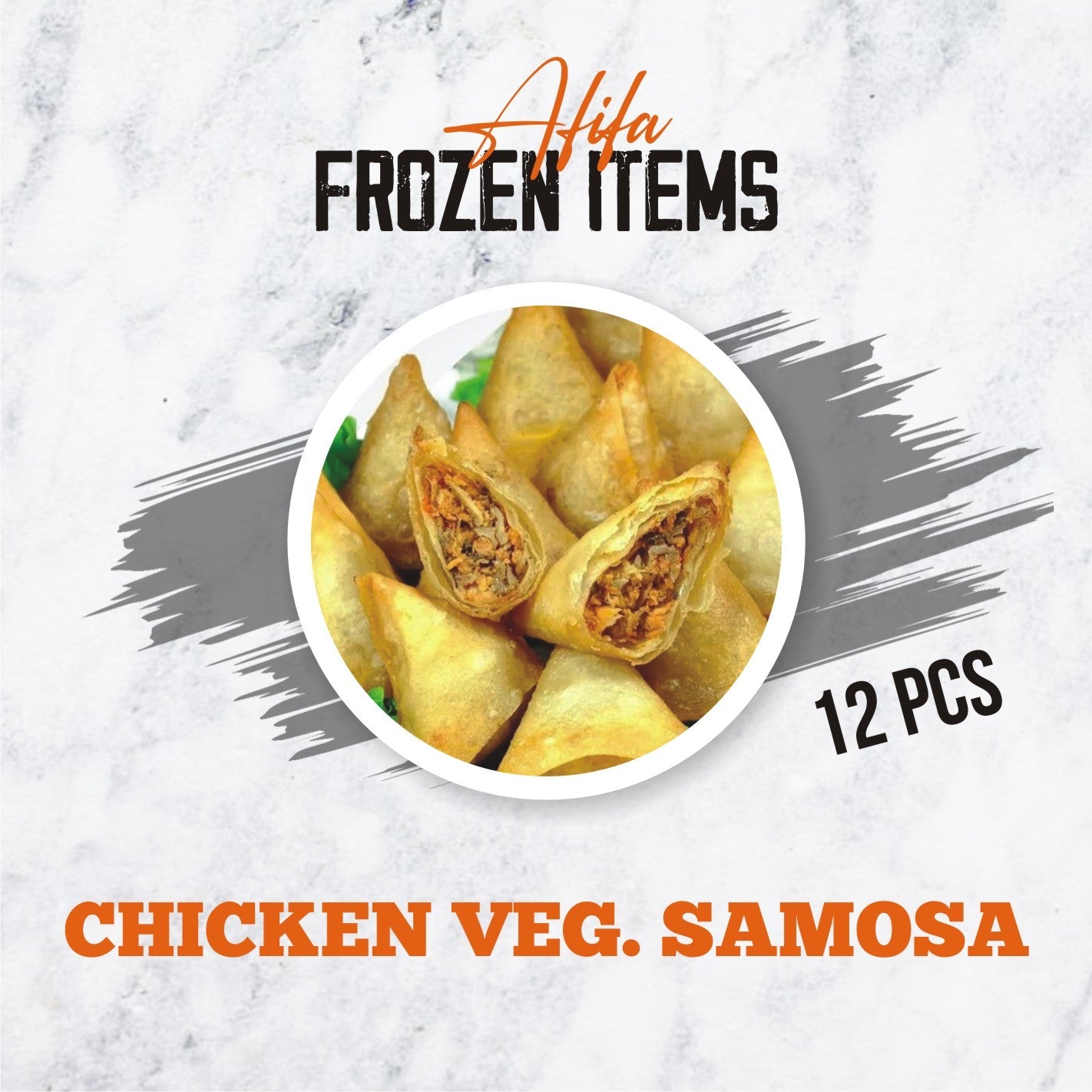 Chicken Veg. Samosa - Afifa Honey